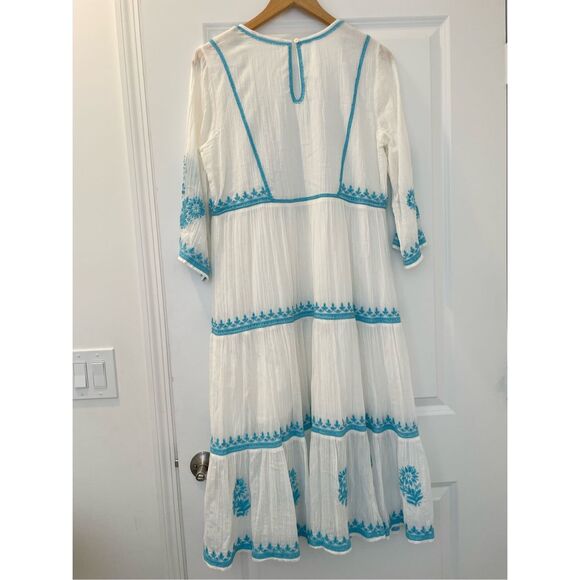 Soft Surroundings Juniper Embroidered Dress size M - Picture 7 of 7